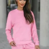 Online Damen Velours Sportanzug O/8C1173/38 Damen Velours Trainingsanzüge | Trainingsanzüge Ohne Kapuze
