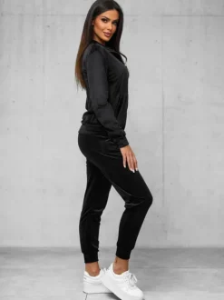 Online Damen Velours Sportanzug JS/35C1610/3 Damen Velours Trainingsanzüge | Trainingsanzüge Ohne Kapuze