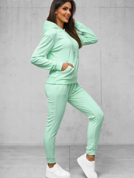 Sale Damen Velours Sportanzug O/8C1175/39Z Damen Velours Trainingsanzüge | Trainingsanzüge Mit Kapuze