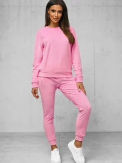 Outlet Damen Velours Sportanzug O/8C1173/38Z Damen Velours Trainingsanzüge | Trainingsanzüge Ohne Kapuze