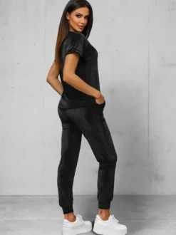 Online Damen Velours Sportanzug JS/35C1611/3 Damen Velours Trainingsanzüge | Trainingsanzüge Ohne Kapuze