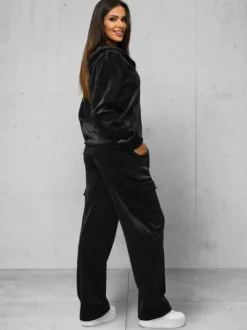Online Damen Velours Sportanzug JS/35C1613/3 Damen Velours Trainingsanzüge | Trainingsanzüge Mit Reißverschluss