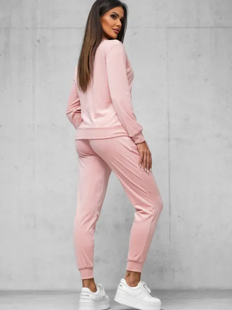 Sale Damen Velours Sportanzug JS/35C1610/20 Damen Velours Trainingsanzüge | Trainingsanzüge Ohne Kapuze