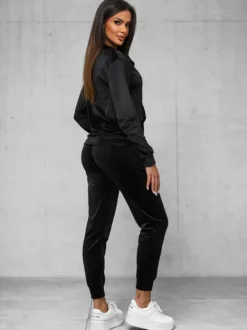 Online Damen Velours Sportanzug JS/35C1610/3 Damen Velours Trainingsanzüge | Trainingsanzüge Ohne Kapuze