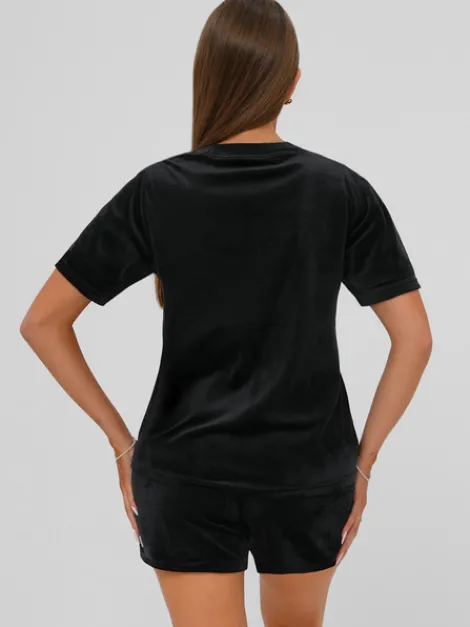 Sale Damen Velours Sportanzug JS/35C1616/3 Damen Velours Trainingsanzüge | Trainingsanzüge Ohne Kapuze