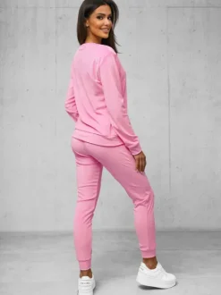 Outlet Damen Velours Sportanzug O/8C1173/38Z Damen Velours Trainingsanzüge | Trainingsanzüge Ohne Kapuze