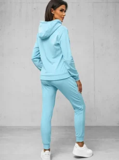 New Damen Velours Sportanzug JS/8C1176/50Z Damen Velours Trainingsanzüge | Trainingsanzüge Mit Reißverschluss