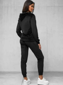 Online Damen Velours Sportanzug JS/35C1612/3 Damen Velours Trainingsanzüge | Trainingsanzüge Mit Kapuze