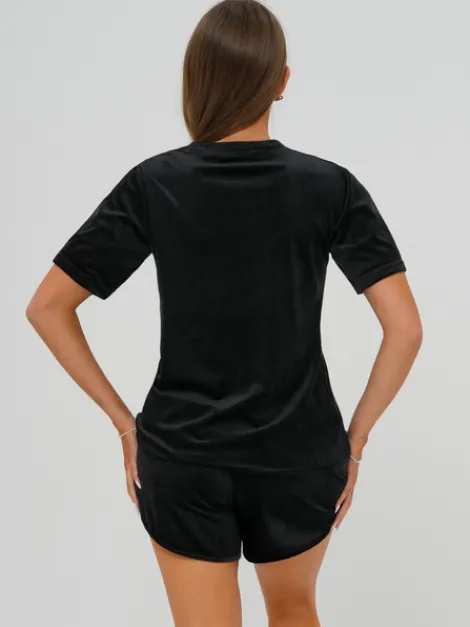 Outlet Damen Velours Sportanzug JS/35C1717/3 Damen Velours Trainingsanzüge | Trainingsanzüge Ohne Kapuze