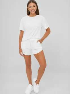 Online Damen Velours Sportanzug JS/35C1717/1 Damen Velours Trainingsanzüge | Trainingsanzüge Ohne Kapuze