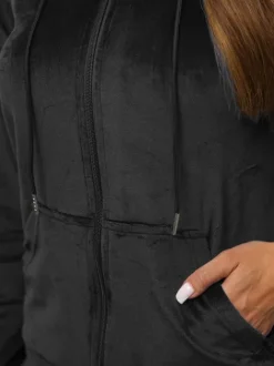 Outlet Damen Velours Sportanzug JS/8C1176/3Z Damen Velours Trainingsanzüge | Trainingsanzüge Mit Reißverschluss