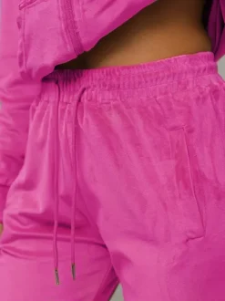 Best Damen Velours Sportanzug JS/8C1176/19Z Damen Velours Trainingsanzüge | Trainingsanzüge Mit Reißverschluss