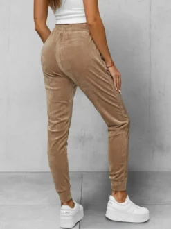 Fashion Damen Velours Sporthose JS/8K1532/91 Damen Velour Hosen | Sporthosen