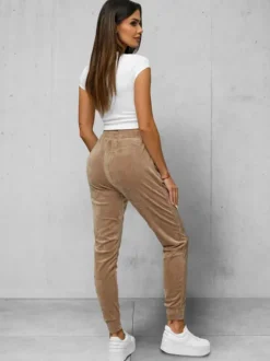 Fashion Damen Velours Sporthose JS/8K1532/91 Damen Velour Hosen | Sporthosen