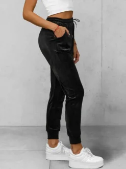 Clearance Damen Velours Sporthose JS/8K1532/3 Damen Velour Hosen | Sporthosen