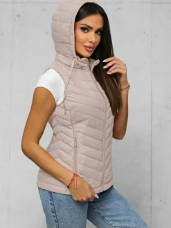 Outlet Damen Weste JS/16M9255/62 Damen Kapuzenwesten | Steppwesten