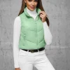 New Damen Weste O/H908Z Damen Steppwesten | Oberbekleidung