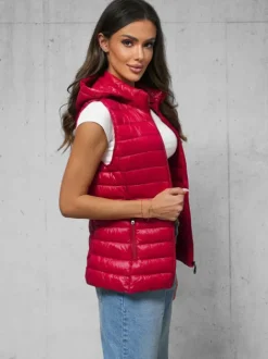 New Damen Weste JS/16M9138/270 Damen Kapuzenwesten | Steppwesten