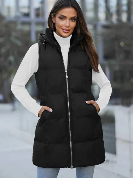 Best Damen Weste JS/M721/392Z Damen Kapuzenwesten | Steppwesten