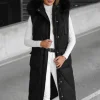 Sale Damen Weste JS/5M3166/392Z Damen Kapuzenwesten | Steppwesten