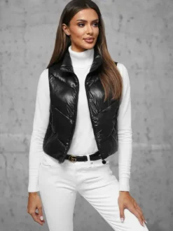 Clearance Damen Weste O/H908Z Damen Steppwesten | Oberbekleidung