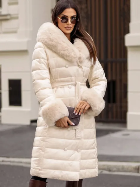 Sale Damenmantel JS/5M3160/254/BZ Damen Wintermäntel | Winterjacken