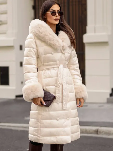 Sale Damenmantel JS/5M3160/254/BZ Damen Wintermäntel | Winterjacken