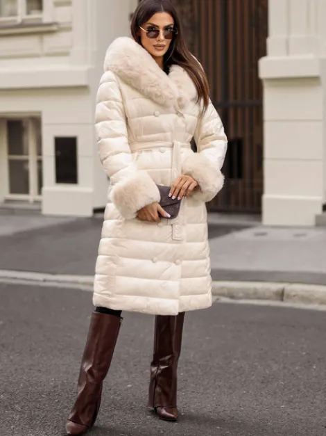 Sale Damenmantel JS/5M3160/254/BZ Damen Wintermäntel | Winterjacken
