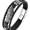 Fashion Herren Armband D646 Sets | Lederarmbänder