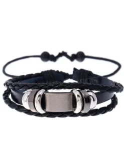 Best Herren Armband D648 Sets | Lederarmbänder