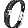 Fashion Herren Armband D649 Sets | Lederarmbänder