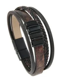 Hot Herren Armband D642 Sets | Lederarmbänder