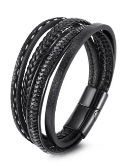 Outlet Herren Armband D643 Sets | Lederarmbänder