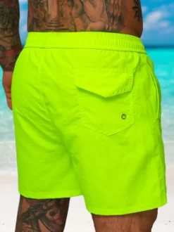 Clearance Herren Badeshorts Gelb-Neon JS/XL018/81 Herren Badeshorts