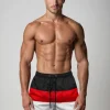 Fashion Herren Badeshorts Schwarz/Weiß JS/17K567/3Z Herren Badeshorts