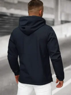 New Herren Übergangsjacke Dunkelblau JS/27B6513/25 Herren Softshelljacken | Übergangsjacken