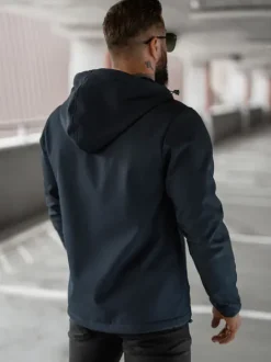 Clearance Herren Übergangsjacke Dunkelblau JS/27B6513/25Z Herren Softshelljacken | Übergangsjacken