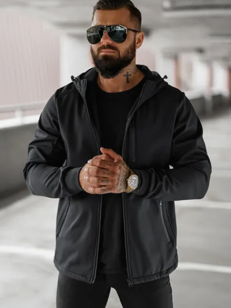 New Herren Übergangsjacke JS/27B6529/3Z Herren Softshelljacken | Übergangsjacken