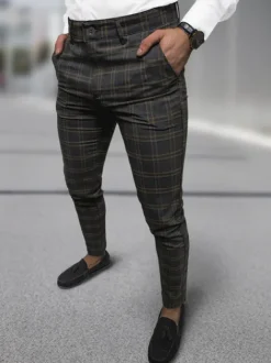 New Herren Chino Hose Anthrazit DJ/5632 Herren Stoffhosen | Chino Hosen