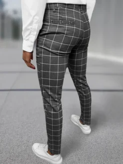 Fashion Herren Chino Hose Anthrazit DJ/5522Z Herren Stoffhosen | Chino Hosen