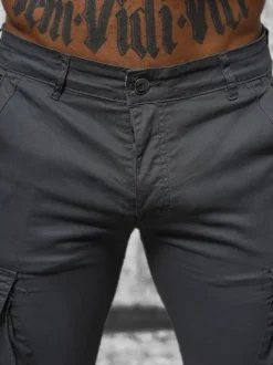 Best Herren Chino Jogger Anthrazit NB/MP0202GS Herren Cargohosen | Jogger Hosen