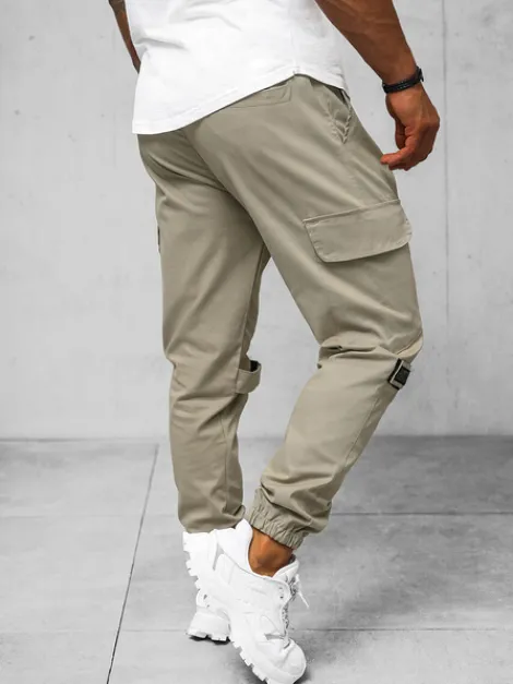 Outlet Herren Chino Jogger O/G3014Z Herren Cargohosen | Jogger Hosen