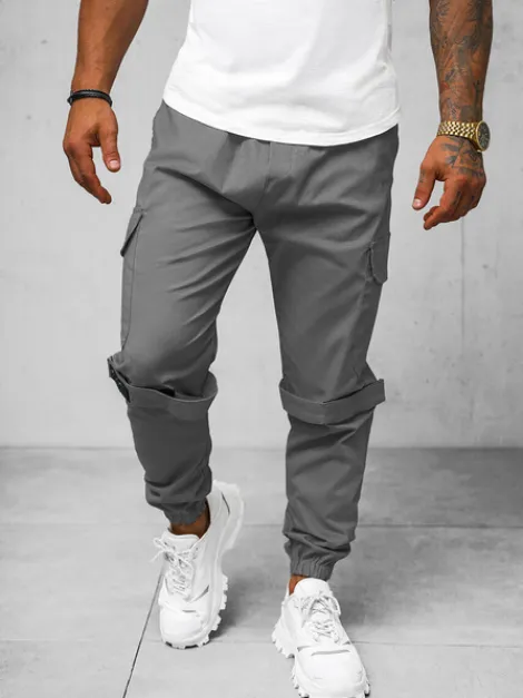 Hot Herren Chino Jogger O/G3014Z Herren Cargohosen | Jogger Hosen