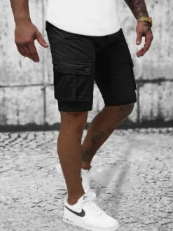 Online Herren Chino Shorts T/BB70012/1Z Herren Cargo Shorts | Chino Shorts