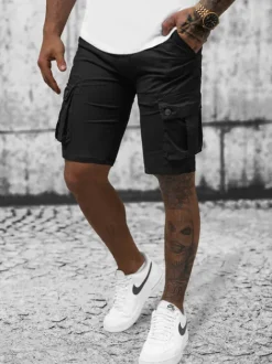 Online Herren Chino Shorts T/BB70012/1Z Herren Cargo Shorts | Chino Shorts