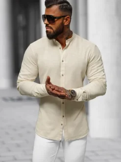 Best Herren Hemd O/V88 Herren Langarm Hemden