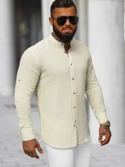 Best Herren Hemd O/V117 Herren Langarm Hemden