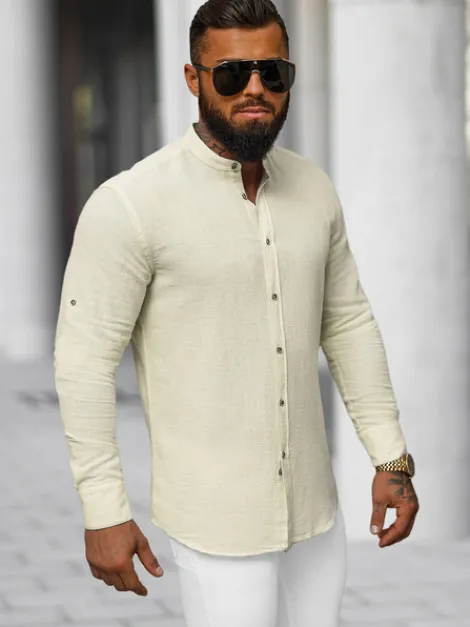 Best Herren Hemd O/V117 Herren Langarm Hemden