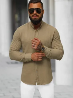 Best Herren Hemd O/V112 Herren Langarm Hemden