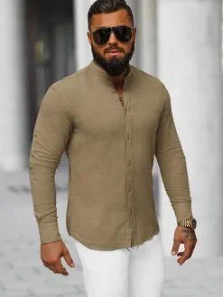 Best Herren Hemd O/V112 Herren Langarm Hemden